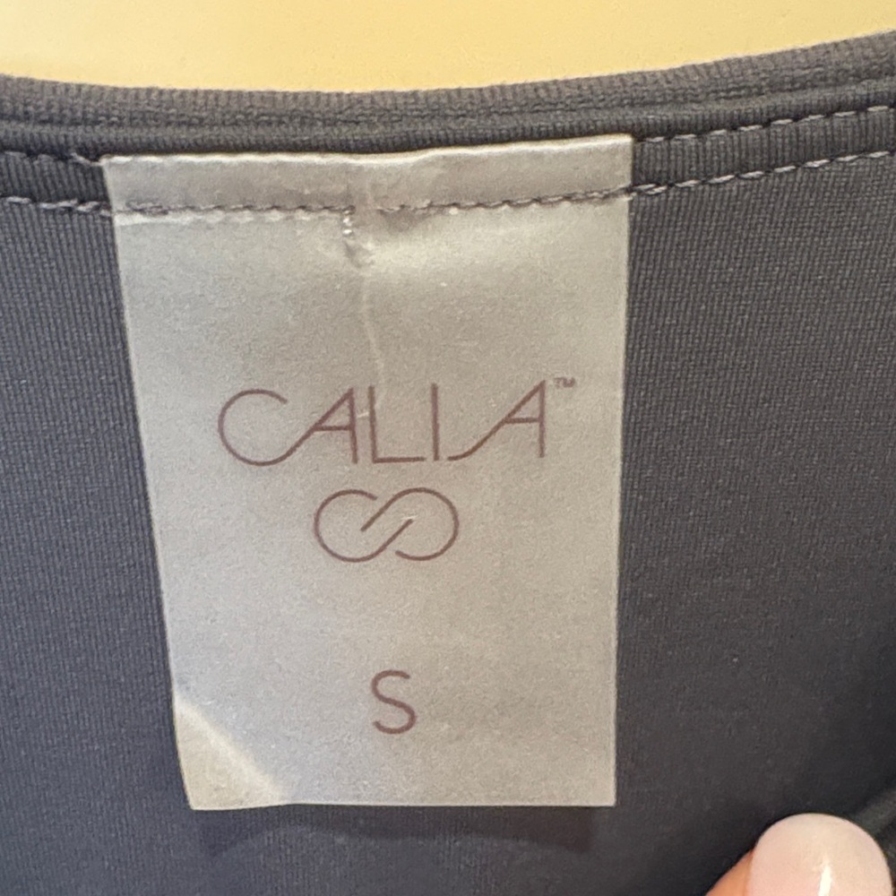 CALIA by Carrie Underwood Charcoal Gray Mini Dress - Picture 2 of 5